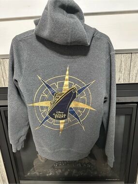 Disney Wish Inaugural Cruise Zip Up Sweater